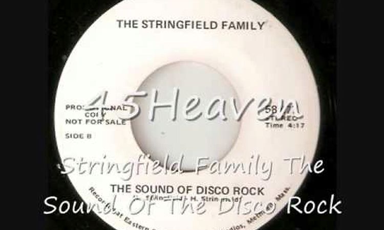 Stringfield Family The Sound Of Disco Rock