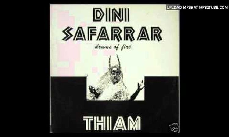 Dini Safarrar Mor Thiam Ayo ayo ne ne Drums of Fire Private Jazz Funk African LP