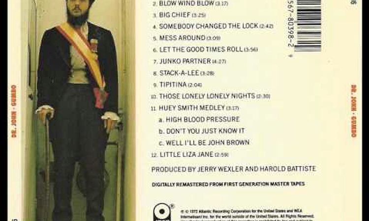 Dr John - Gumbo (1972) full album