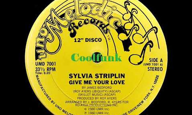 Sylvia Striplin - Give Me Your Love (12 Inch 1980)