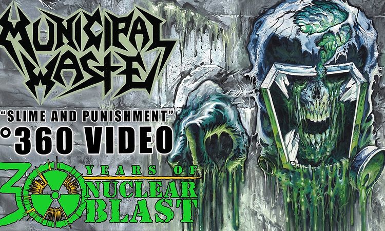 MUNICIPAL WASTE - Slime and Punishment (360 VISUALIZER OFFICIAL VIDEO)