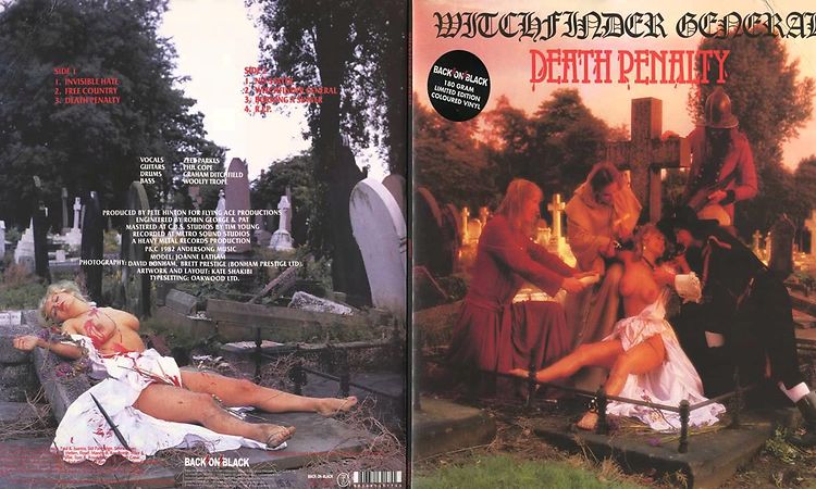 Witchfinder General - Death Penalty (Full Vinyl LP Album) [1982]