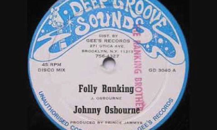 Johnny Osbourne - Folly ranking 1977