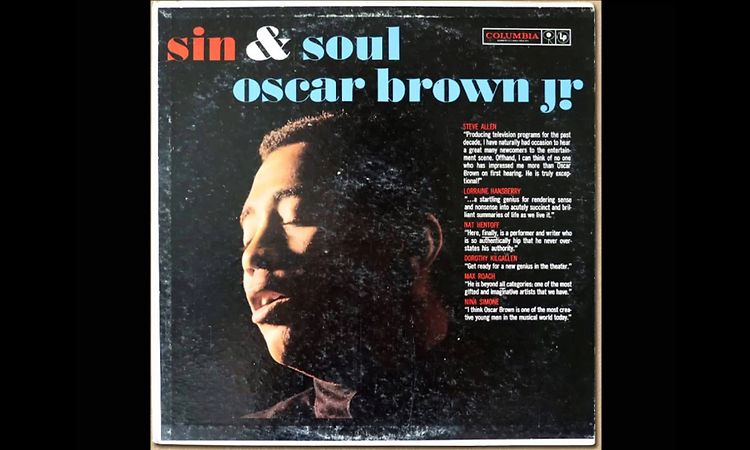 Oscar Brown Jr. - Sin & Soul [FULL ALBUM] (Columbia ‎CL1577) 1960