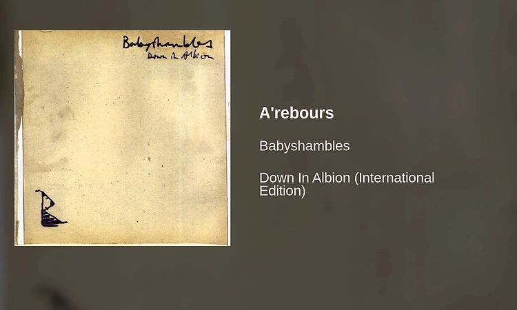 Babyshambles - A'rebours