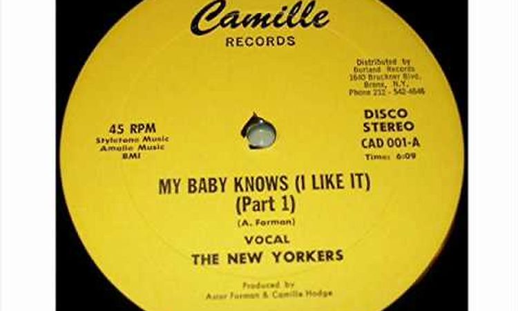 The New Yorkers   My Baby Knows Part 1   Vocal