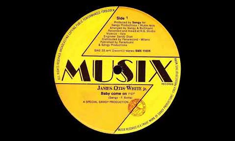 James Otis White Jr. - Baby Come On - Vocal (HQ 12 Single)