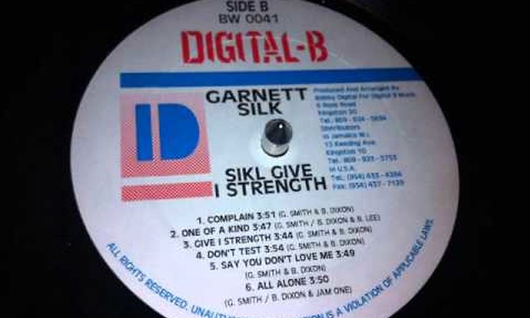 Garnett Silk - Give I Strength