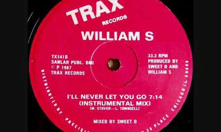 William S - I'll Never Let You Go (Acapella & Beats)(1987)